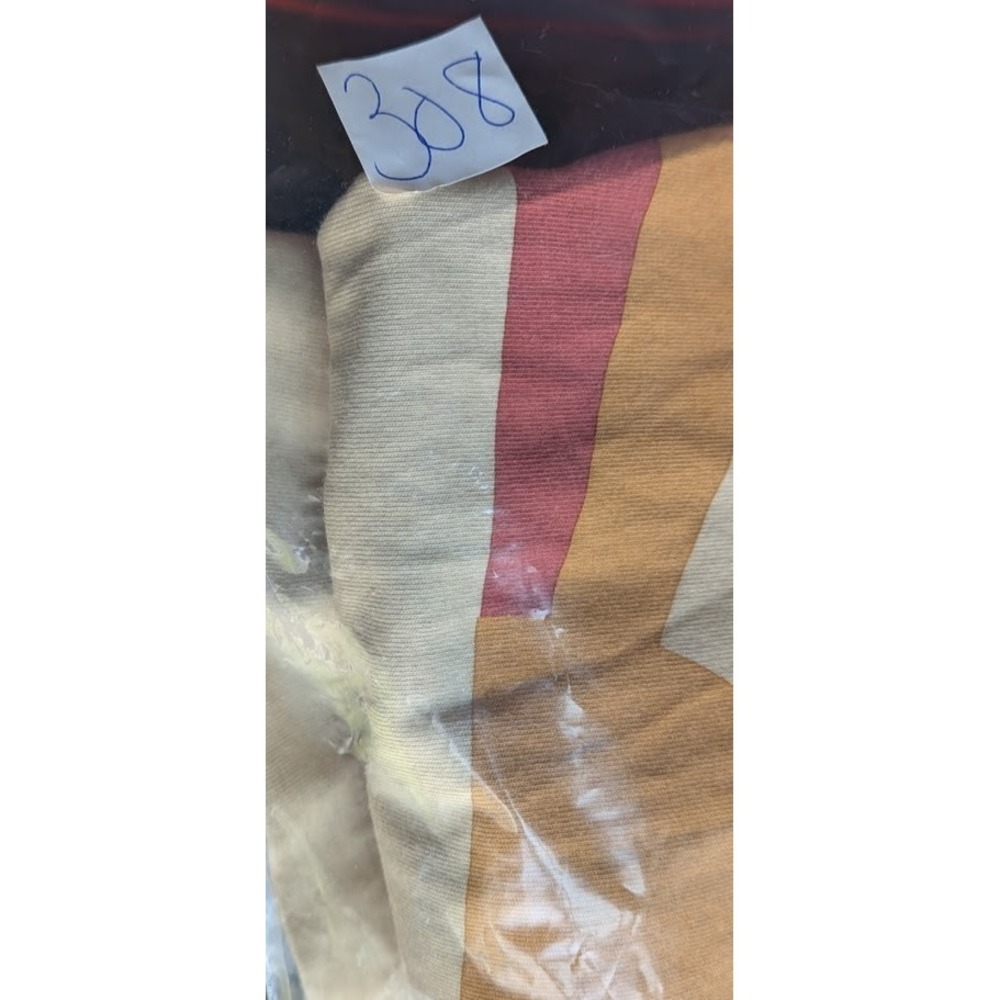 Faherty Short Sleeve Graphic Tee in White, Tan, Gold & Rust - Picture 8 of 8